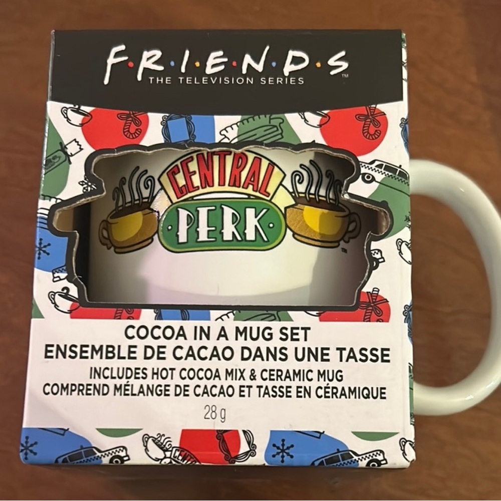 Friends The TV Series Central Perk Cocoa In A Mug Coffee Mug In NEW